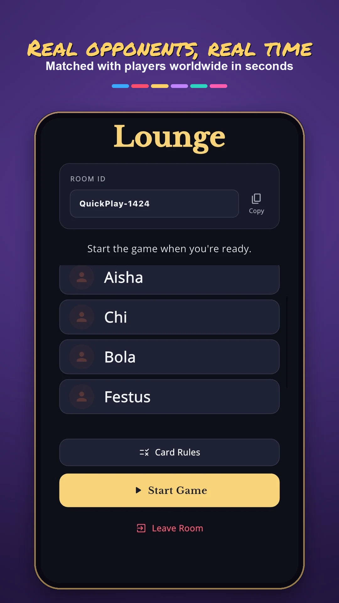 Play Whot — Naija Card Game screenshot
